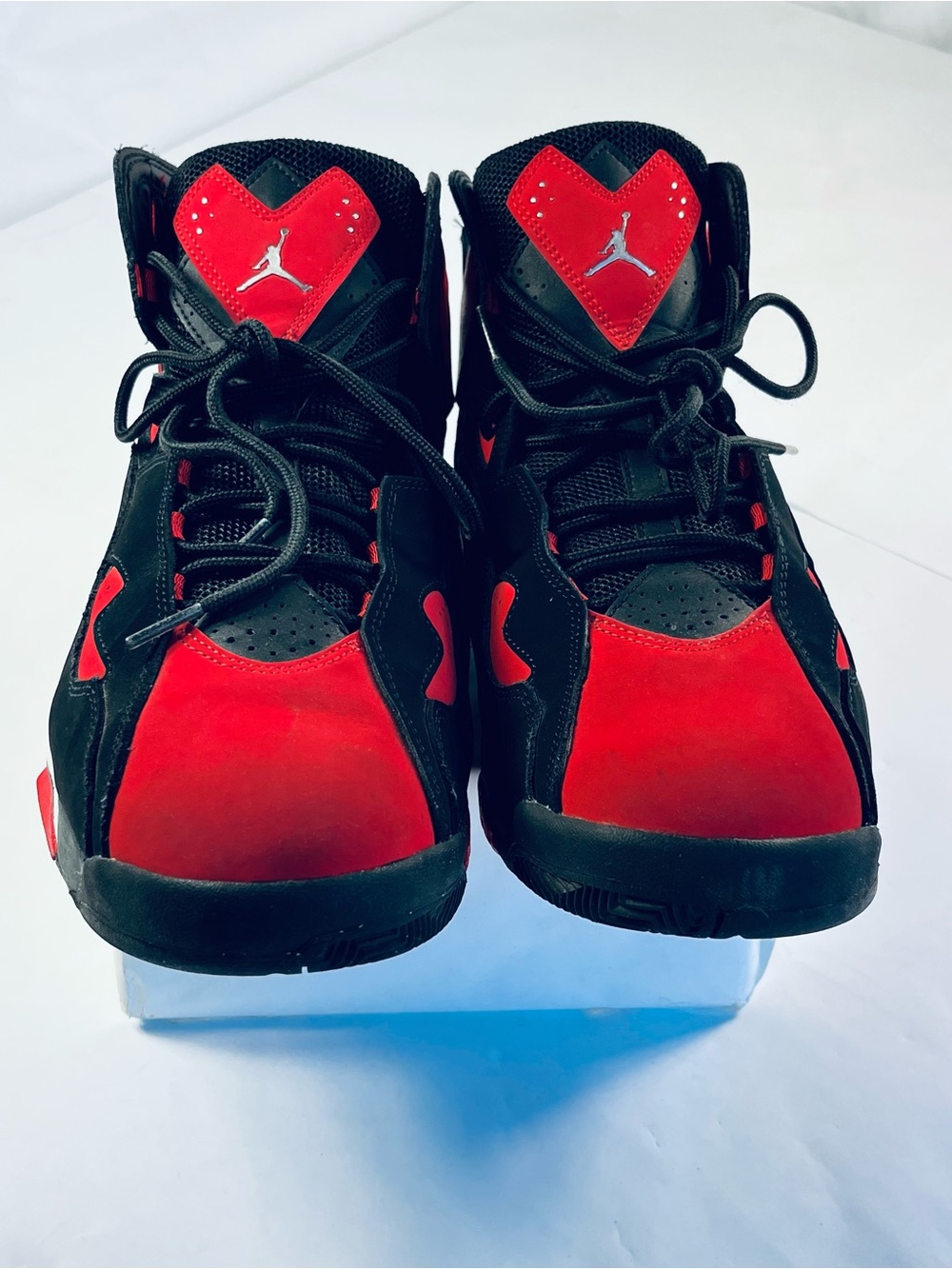 Nike Air Jordan True Flight #CU4933-001 Red Black Men’s Size:13 Basketball Shoes - Picture 3 of 15